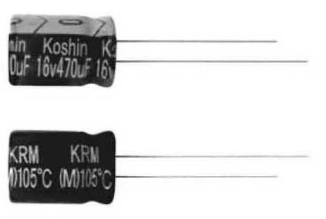 CAP EL 1000uF 25V 105° 10x17 5mm THT (*)