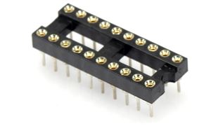 SOCKET 20P 10x2 THT  - BYTE 00952  - *