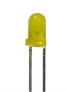 LED YELLOW 3MM 40mcd 40° THT (FYL-3014YD1A-TR13)