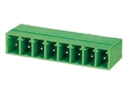 TERM 2P 5.08mm 90* GREEN CLOSED MALE THT - BYTE 07566  - 15EDGRC-5.08-02P-14-00SH