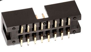 HEADER BOX 10PIN 2X5 2.54mm MALE THT - BYTE 07703  - 61201020621