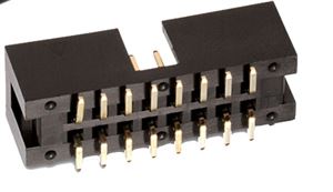 HEADER BOX 10PIN 2X5 2.54mm MALE SMD - BYTE 07715  - 61231020621