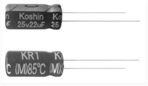 CAP.EL.100uF 50V 8x12 5MM 105C THT - BYTE 07758  - *