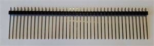 HEADER 4P (1X4) 2.54MM 23.50mm 180* MALE THT - BYTE 08025  - DS1021-1X40SF1 A=3/B=18