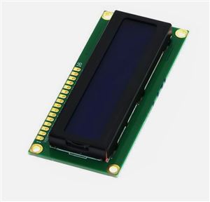 LCD MOD 2X16 80X36X13.5mm BLUE WHITE THT - BYTE 09733  - SDCB1602SBW-01