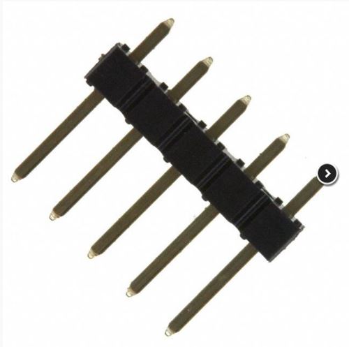 PIN HEADER 1x5 2.54mm 180° 12mm  MALE THT (M20-9990546  )