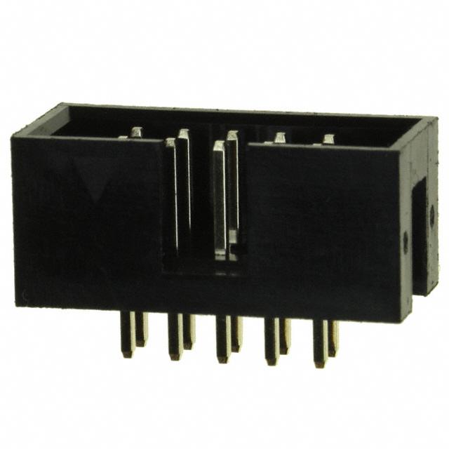 HEADER BOX 10P (2x5) 180* 2.54mm MALE THT (SBH11-PBPC-D05-ST-BK)