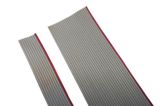 CABLE FLAT 24P GRAY 1.27mm 30AWG 7x0.1mm 1m (DS1057-24A301R/76.5M)