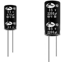 CAP EL 470uF 35V 10x16 5MM 105C TB THT (RD1V477M10016PA)