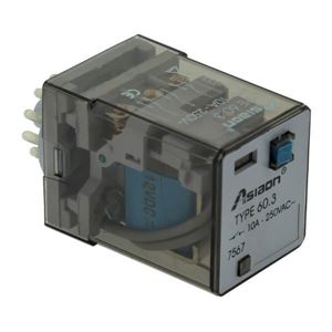 RELAY POWER 10A 12VDC 3PNC 11PIN THT - BYTE 14373  - 60.3-3-12VDC