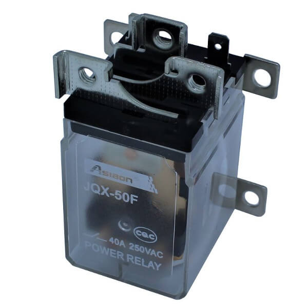 RELAY 40A 220VAC 1PNC SCREW MOUNTING THT (JQX-50F-1Z-AC220V)