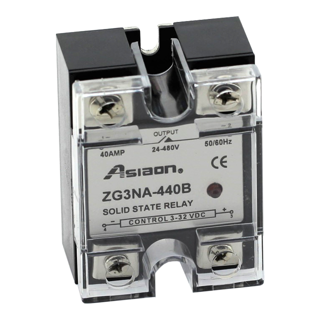 RELAY SOLID STATE 40A 24-280V SPST-NO(1FormA) N/A Chassis Mount (ZG3NA-40AMP)