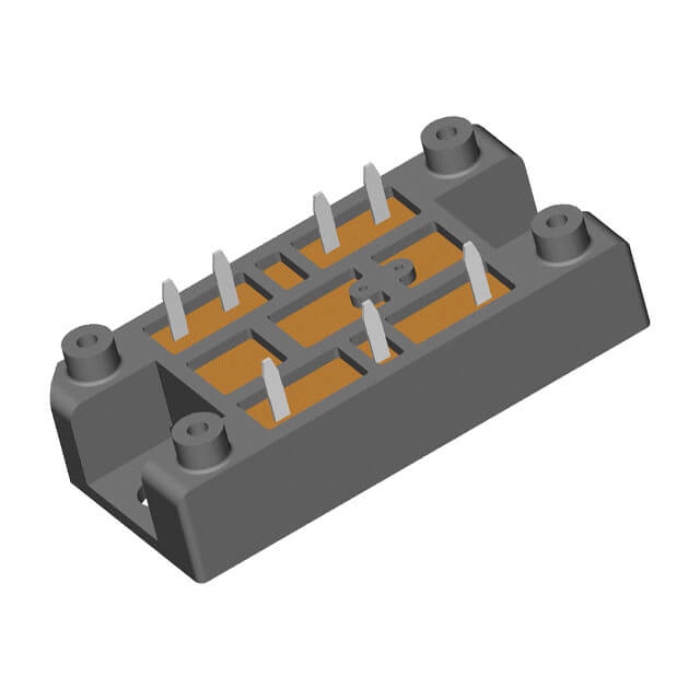 DIODE BRIDGE 80A 1600V 3PH IXYS CHASSIS (VUO80-16NO1)