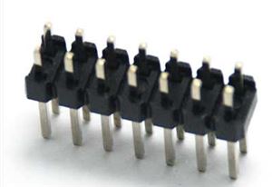 HEADER 4P (2x2) 2.54MM  V/T MALE THT - BYTE 01516  - L-KLS1-207-2-04-S