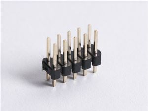 PIN HEADER 2X5 10PIN 2.54mm 180° MALE THT - BYTE 01568  - L-KLS1-207-2-10-S