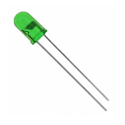 LED YELLOW GREEN 5mm 70mcd 30° GREEN DIFFUSED THT (FYL-5013GD1C)