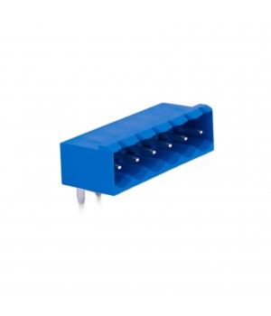 KLM 6P 5.08MM 90° RED MALE THT - BYTE 26150  - SBDK 5,08-E1/6 15.406