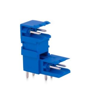 KLM 2x2P 5.08MM 90° (KATLI) ORANGE MALE THT - BYTE 26267  - SBDK 5,08-KE1/2 12.500