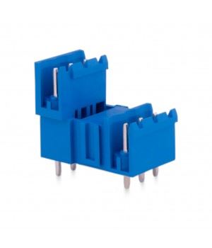 KLM 2x3P 5.08MM 180° (KATLI) RED MALE THT - BYTE 26288  - SBDK 5,08-KE2/3 15.575