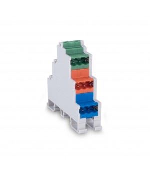KLM 11P 5.08MM (ÜÇ KATLI ÜÇ RENKLİ SOKET) ORANGE THT - BYTE 26519  - RTKSK 5,08-3x11 16.511