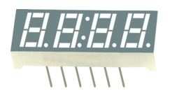 LED DSP ULTRA RED 7MM 4DIGIT (-) THT (E1-4028-CUR-1-CT)