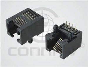 CONN RJ45 8PIN8C 90° MODULAR BLACK THT  - BYTE 01785  - DS1134-05-S80BX