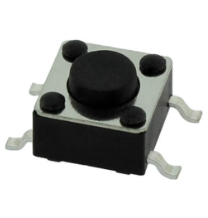 SWITCH TACT 6x6 4.30MM BUTTON SMD (DS1042-03-1-1-KKR-250-10 / TS-6TR-4.3)