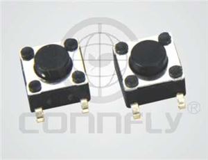 SWITCH 6x6 5.00mm 160gF SMD BUTTON  - BYTE 01907  - NO NAME