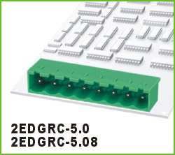 TERM 4P 5.08MM 90* GREEN CLOSED MALE THT - BYTE 01941  - NO NAME