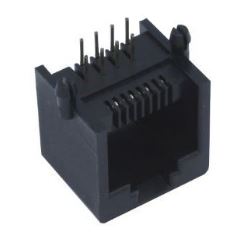 CONN 8P8C MODULAR JACK THT R/A (RJ45,Ethernet) GRAY THT (DS1134-S80BPX)